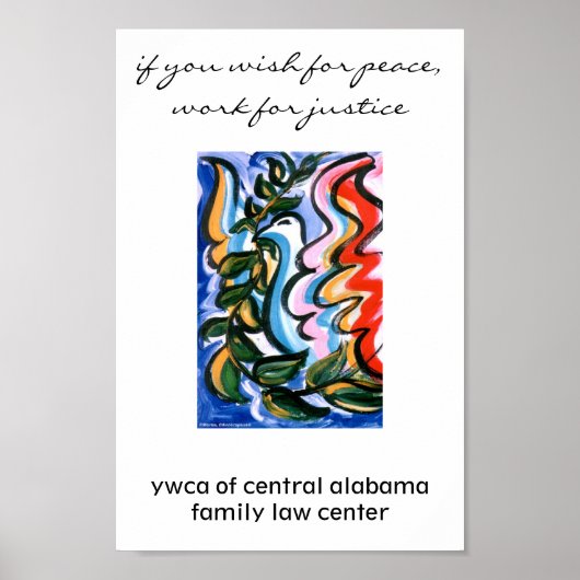 Affiche de paix (Devant)