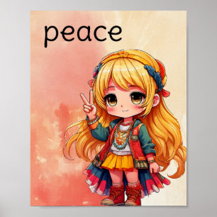 Affiche de paix
