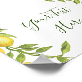 Affiche de pancarte de graduation de verdure de fl (Coin)