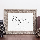 Affiche de pancarte de programme de mariage