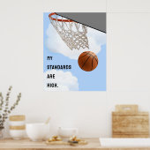 Affiche de paniers de basketball (Cuisine)