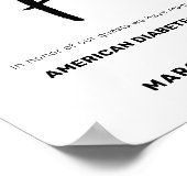 Affiche de panneau de mariage en lieu de faveurs (Coin)