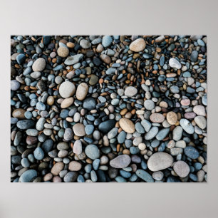 Affiche de papier de valeur Beach Rocks Print (sem