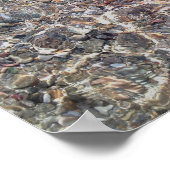 Affiche de papier de valeur des eaux cristallines (Coin)