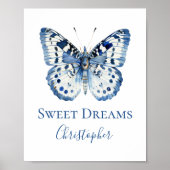 Affiche de papier peint de pépinière de papillon à (Devant)