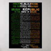 Affiche de Pâques 1916 Irlande (Devant)