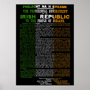 Affiche de Pâques 1916 Irlande