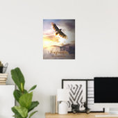 Affiche de pardon pour la guérison métaphysique (Bureau à domicile)