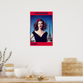 Affiche de Paris, France (Cuisine)