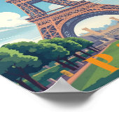 Affiche de Paris pour décoration murale (Coin)