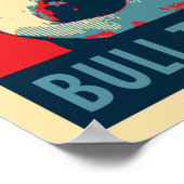 Affiche de parodie politique Bull Terrier (Coin)