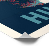 Affiche de parodie politique sibérienne Husky (Coin)