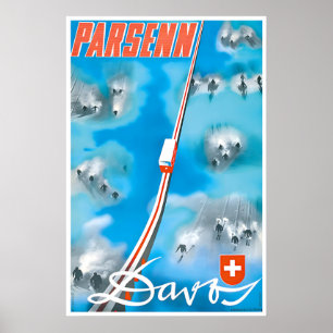 Affiche de Parsenn Davos Art Suisse