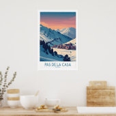 Affiche de Pas de la Casa Andorra Pyrénées Station (Cuisine)