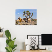 Affiche de passage de l'OVNI (Bureau à domicile)