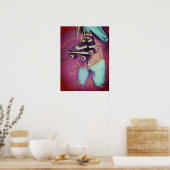 Affiche de patinage à rouleaux (Cuisine)