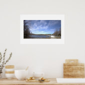 Affiche de paysage aquatique (Cuisine)