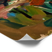 Affiche de paysage de Sunset Valley (Coin)