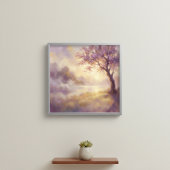 Affiche de paysage doux et paisible