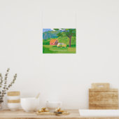 Affiche de paysage esthétique de solitude dans la  (Cuisine)