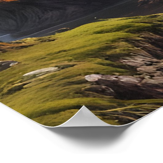 Affiche de paysage Imaginaire (Coin)