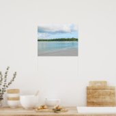 AFFICHE DE PAYSAGE MARIN DE GREEN TURTLE CAY / ÎLE (Cuisine)