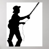 Affiche de pêche (Devant)