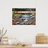 Affiche de peinture acrylique originale Le ruissea (Cuisine)