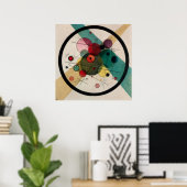 Affiche de peinture Cercles dans un cercle de Kand (Bureau à domicile)