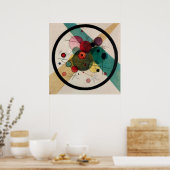 Affiche de peinture Cercles dans un cercle de Kand (Cuisine)