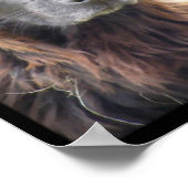 affiche de peinture de chien (Coin)