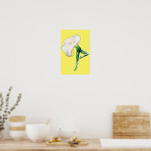 Affiche de peinture de danseuse de ballet Lily Cal (Cuisine)