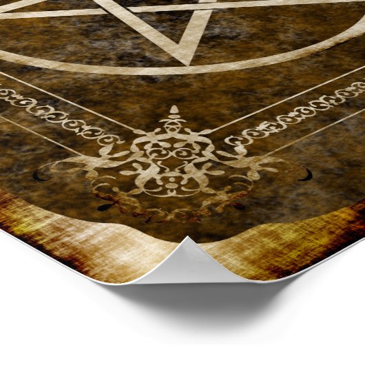 Affiche de pentagramme (Coin)