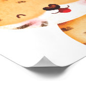 Affiche de pépinière de Tigre Mignon Décoration de (Coin)