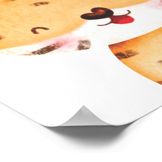 Affiche de pépinière de Tigre Mignon Décoration de (Coin)