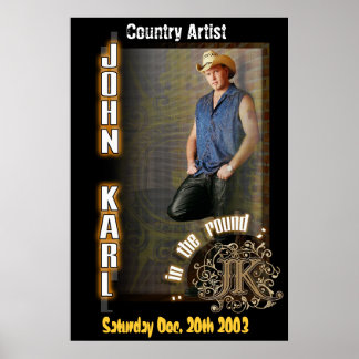 affiche de performance jk