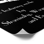 Affiche de performances personnalisable 12x16 (Coin)