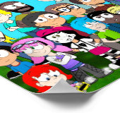 Affiche de personnage non normale (Coin)