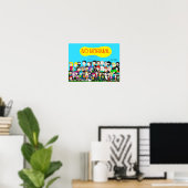 Affiche de personnage non normale (Bureau à domicile)