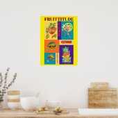 AFFICHE DE PERSONNALITÉ FRUITS MIXTES (Cuisine)