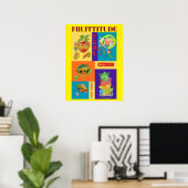 AFFICHE DE PERSONNALITÉ FRUITS MIXTES (Bureau à domicile)