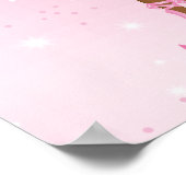 Affiche de petite ballerine afro-américaine mignon (Coin)