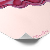 Affiche de petite éléphante ballerine pour enfants (Coin)