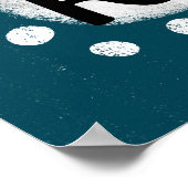 Affiche de petite roulade de sushi (Coin)