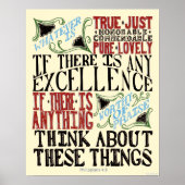 Affiche de Phillipians 4:8 (Devant)