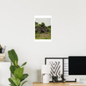 Affiche de photo d'arbre mutilé (Bureau à domicile)