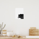 Affiche de photo de chambre d'enfant cabane ours n (Cuisine)