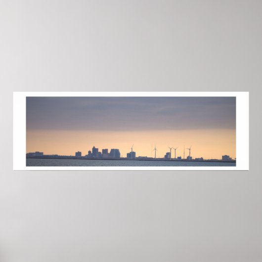 Affiche de photo de coucher de soleil à Atlantic C (Devant)