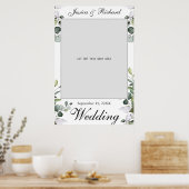 Affiche de photo de mariage à l'aquarelle d'eucaly (Cuisine)