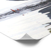 Affiche de photo de mouette (Coin)